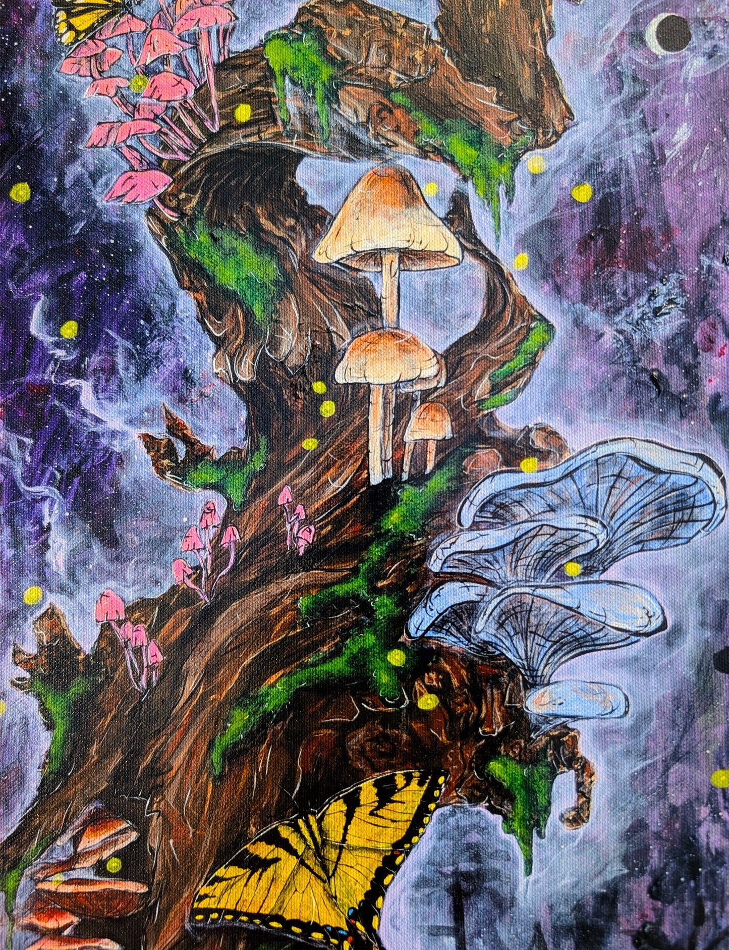 Mycelia's Magic Canvas Print