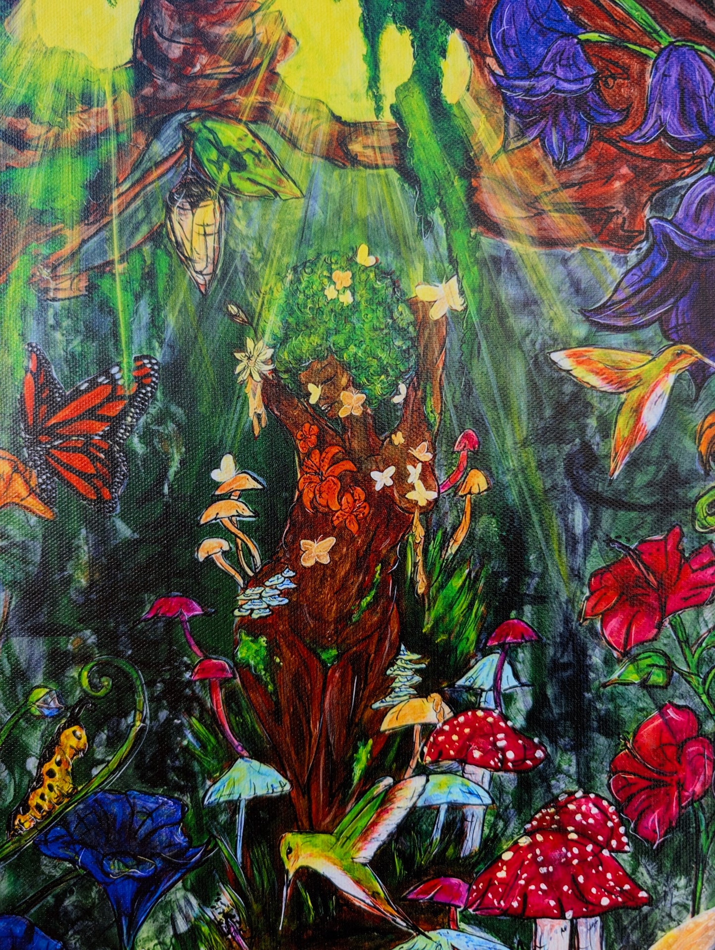 Mama Gaia Canvas Print