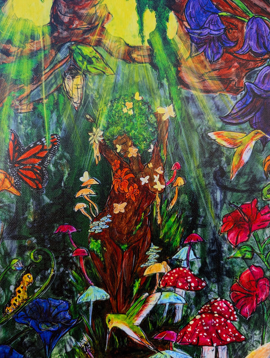 Mama Gaia Canvas Print