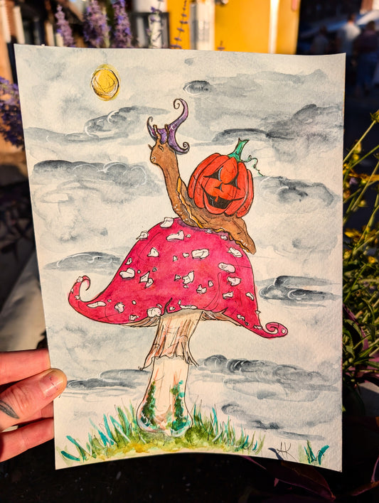 Snaily Halloween
