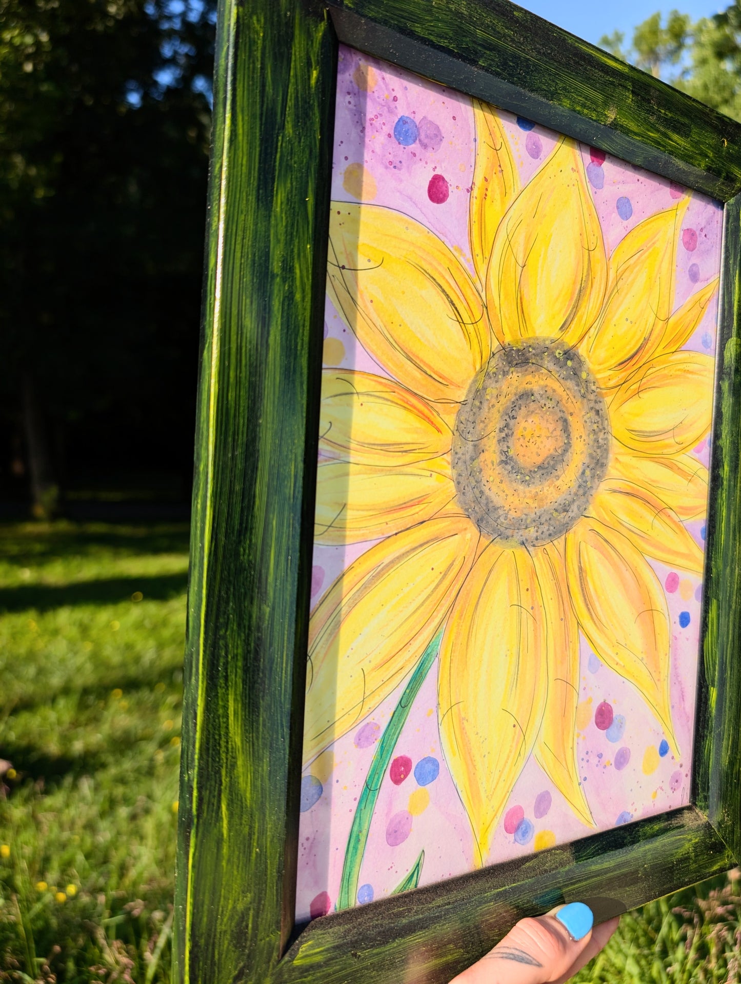 Happiness of a Sunflower
