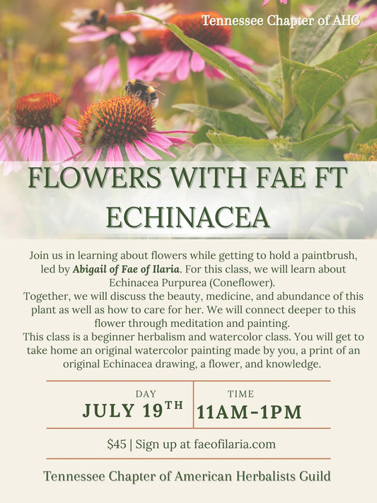 Flowers with Fae workshop