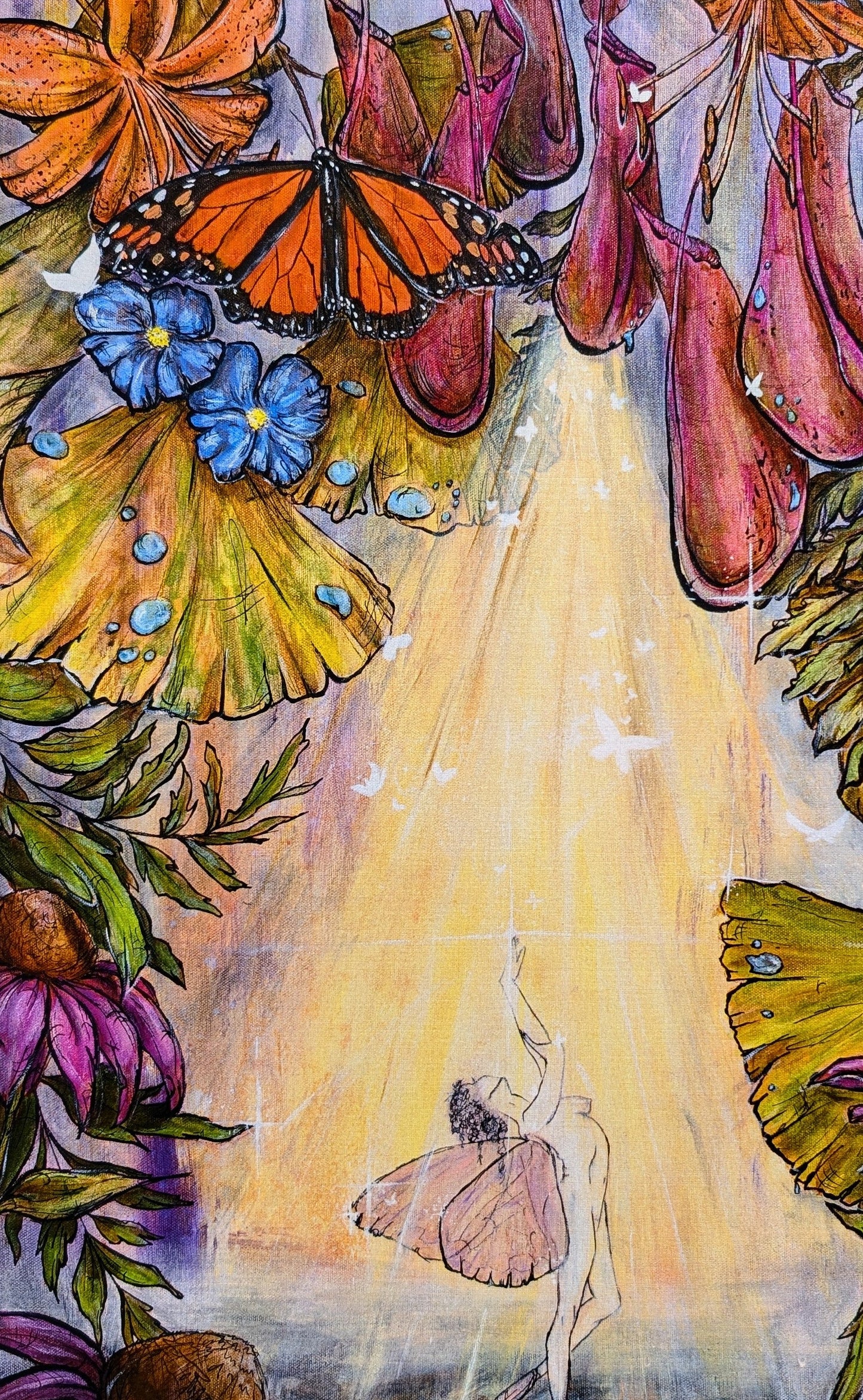 Nature's Dance Postcard Print