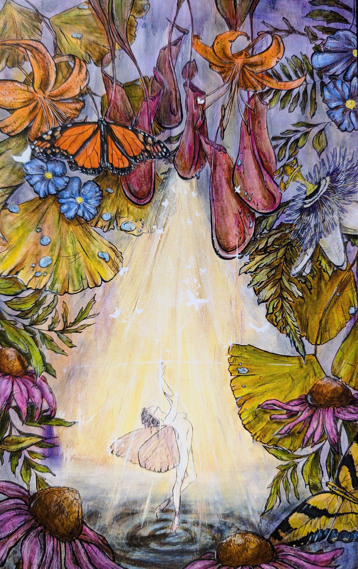 Nature's Dance Postcard Print