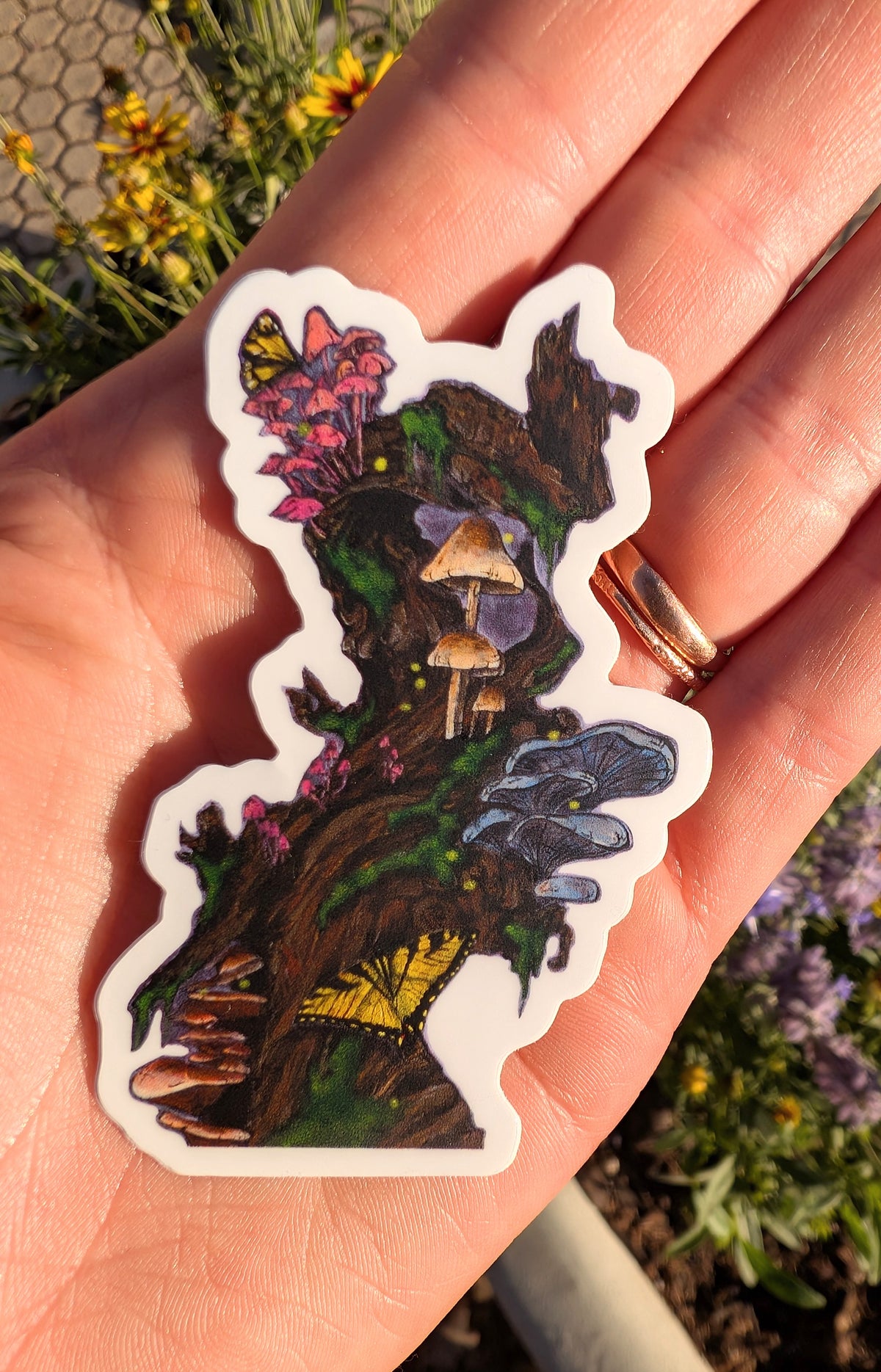 Mycelia's Magic & Patience of Growth Stickers