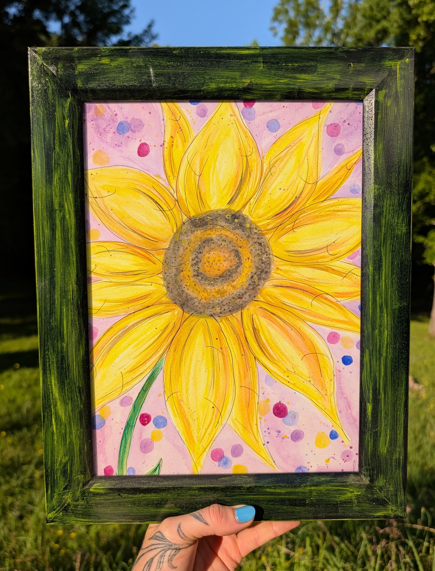 Happiness of a Sunflower