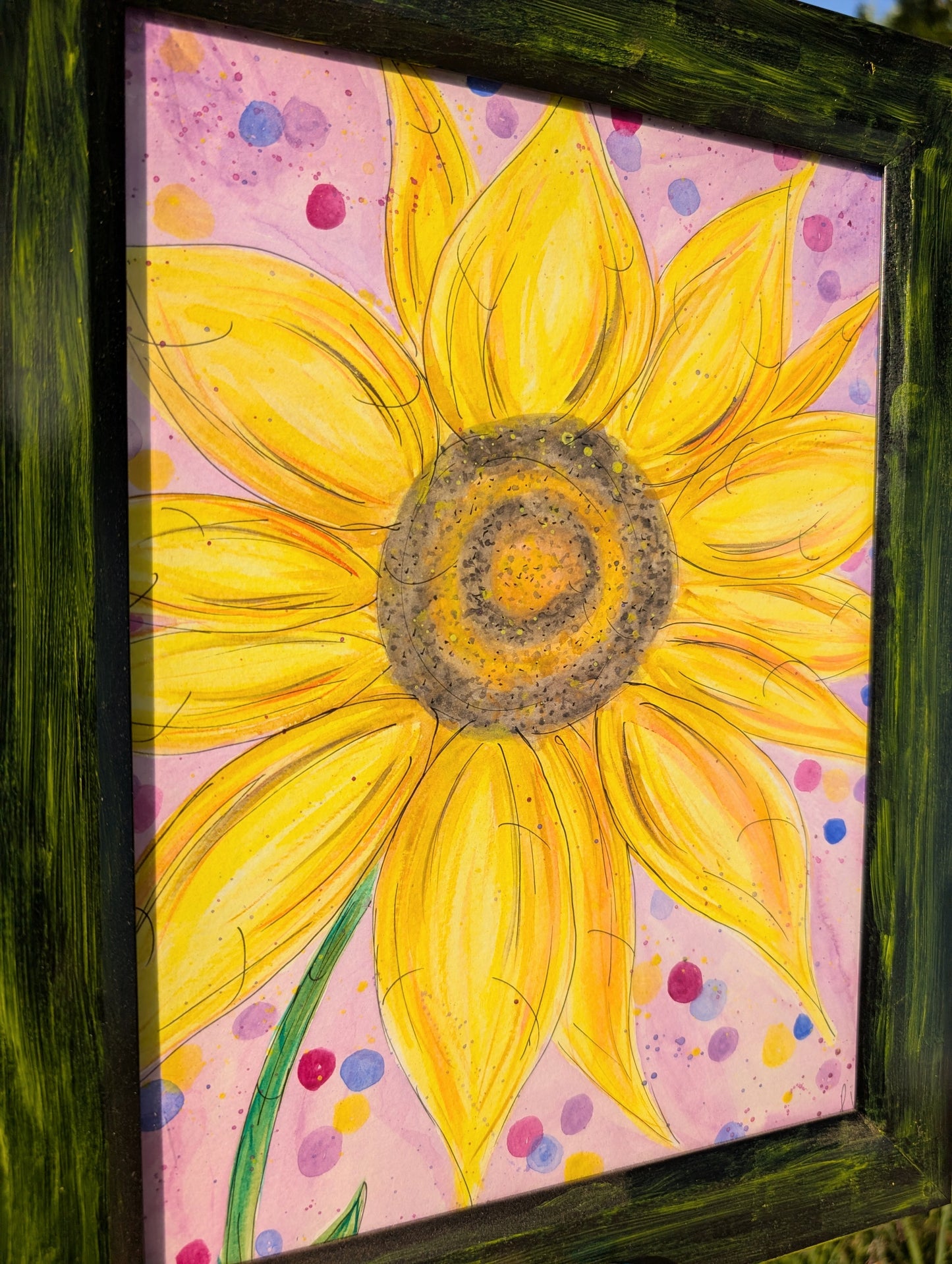 Happiness of a Sunflower