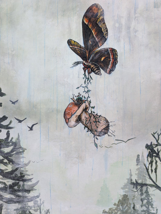 Spore Spreader Canvas Print