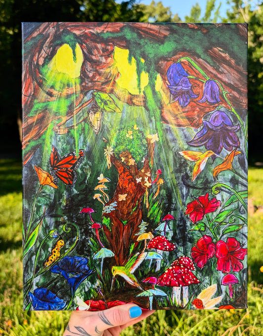 Mama Gaia Canvas Print